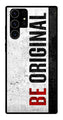 Be Original Metal Mobile Case for Samsung Galaxy S22 Ultra 5G   (Design No -38)