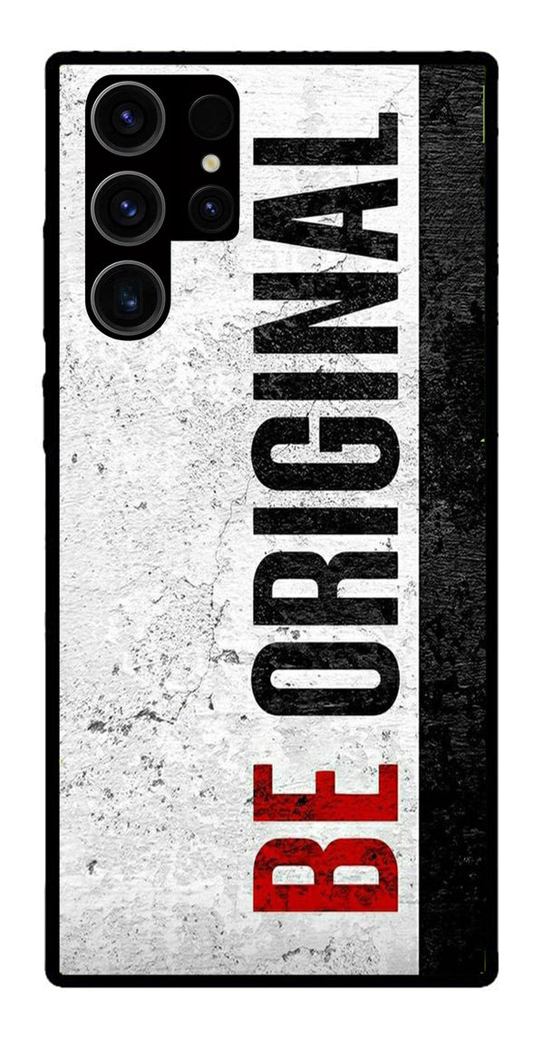 Be Original Metal Mobile Case for Samsung Galaxy S23 Ultra 5G   (Design No -38)