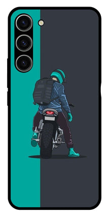 Bike Lover Metal Mobile Case for Samsung Galaxy S23 Plus 5G