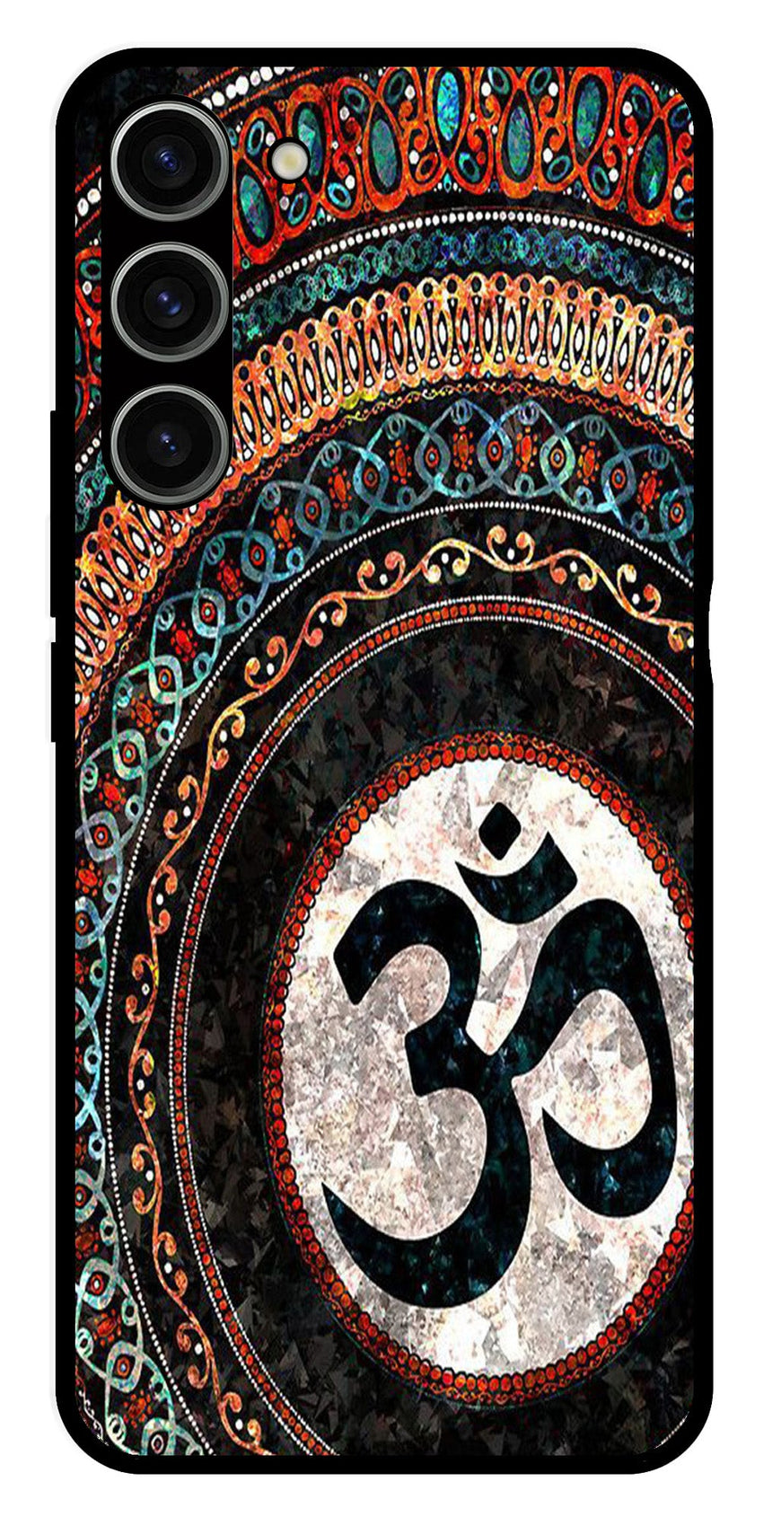 Oum Design Metal Mobile Case for Samsung Galaxy S23 Plus 5G   (Design No -15)