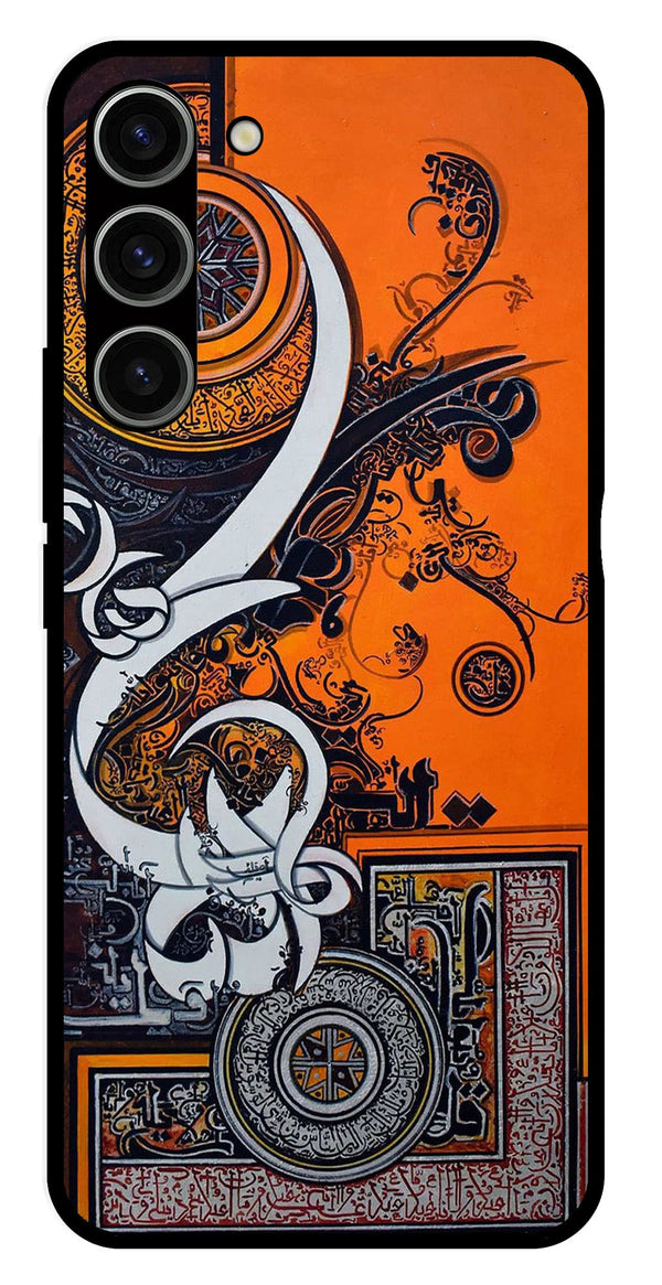 Qalander Art Metal Mobile Case for Samsung Galaxy S23 5G   (Design No -16)