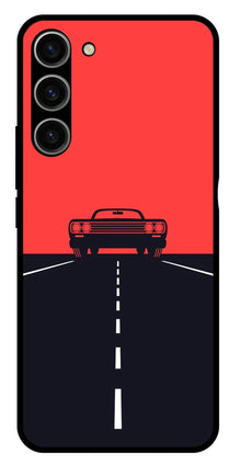 Car Lover Metal Mobile Case for Samsung Galaxy S23 Plus 5G