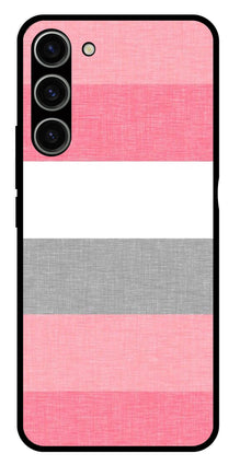 Pink Pattern Metal Mobile Case for Samsung Galaxy S23 Plus 5G