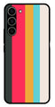 Muted Rainbow Metal Mobile Case for Samsung Galaxy S23 Plus 5G   (Design No -31)