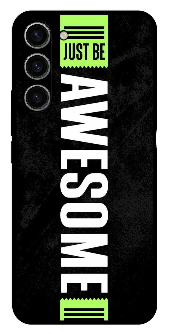 Awesome Metal Mobile Case for Samsung Galaxy S23 5G   (Design No -33)