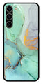 Marble Design Metal Mobile Case for Samsung Galaxy S23 Plus 5G   (Design No -46)