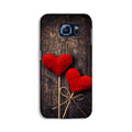 Red Hearts Case for Galaxy S6