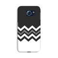 Black white Pattern2Case for Galaxy S6