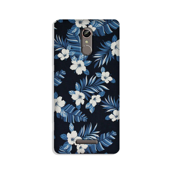 White flowers Blue Background2 Case for Redmi Note 3