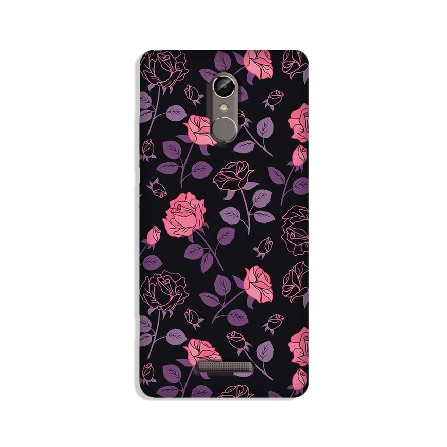 Rose Black Background Case for Redmi Note 3