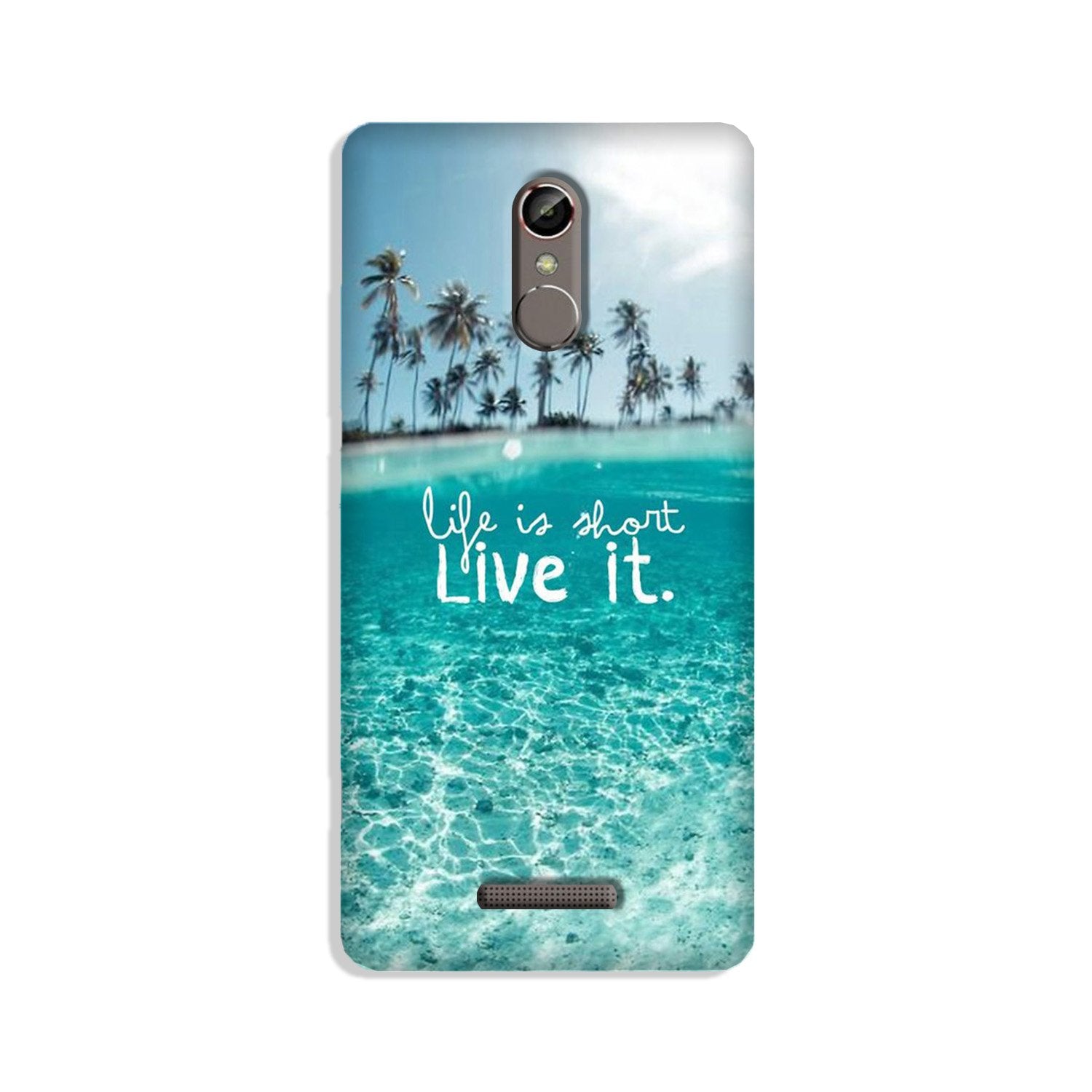 Life is short live it Case for Redmi Note 3