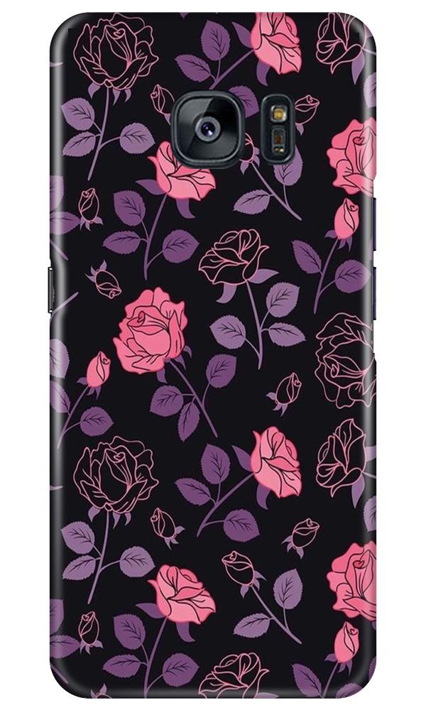 Rose Pattern Case for Samsung Galaxy S7 Edge