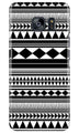 Black white Pattern Case for Samsung Galaxy S7 Edge