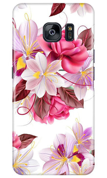 Beautiful flowers Mobile Back Case for Samsung Galaxy S7 Edge (Design - 23)