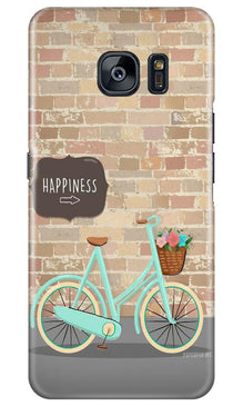 Happiness Mobile Back Case for Samsung Galaxy S7 Edge (Design - 53)