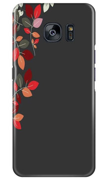 Grey Background Mobile Back Case for Samsung Galaxy S7 Edge (Design - 71)