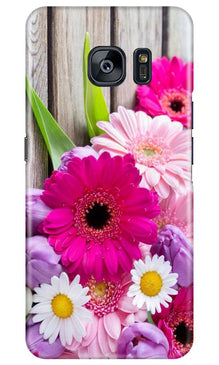 Coloful Daisy2 Mobile Back Case for Samsung Galaxy S7 Edge (Design - 76)