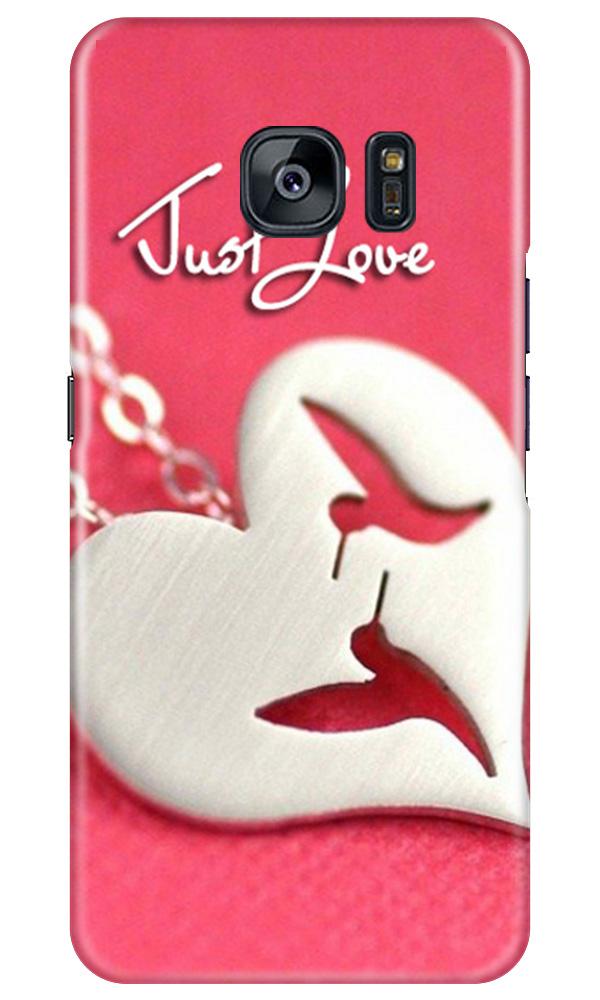 Just love Case for Samsung Galaxy S7 Edge