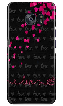 Love in Air Mobile Back Case for Samsung Galaxy S7 Edge (Design - 89)