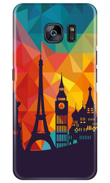 Eiffel Tower2 Mobile Back Case for Samsung Galaxy S7 Edge (Design - 91)