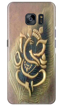 Lord Ganesha Mobile Back Case for Samsung Galaxy S7 Edge (Design - 100)