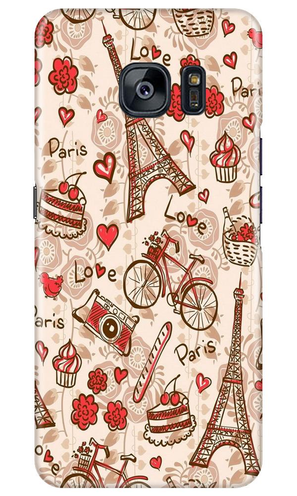 Love Paris Case for Samsung Galaxy S7 Edge  (Design - 103)