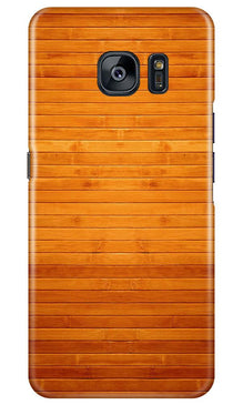 Wooden Look Mobile Back Case for Samsung Galaxy S7 Edge  (Design - 111)