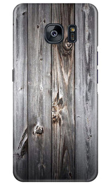 Wooden Look Mobile Back Case for Samsung Galaxy S7 Edge  (Design - 114)