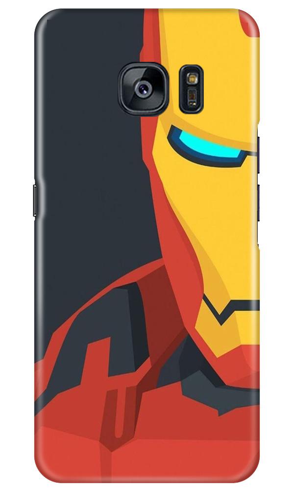 Iron Man Superhero Case for Samsung Galaxy S7 Edge  (Design - 120)