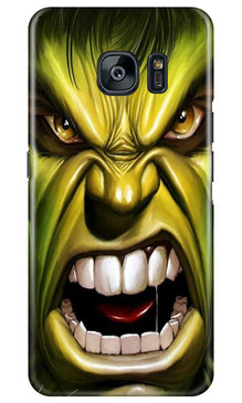 Hulk Superhero Mobile Back Case for Samsung Galaxy S7 Edge  (Design - 121)