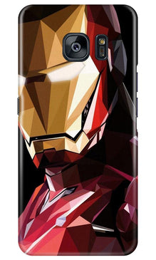 Iron Man Superhero Mobile Back Case for Samsung Galaxy S7 Edge  (Design - 122)