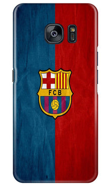 FCB Football Mobile Back Case for Samsung Galaxy S7 Edge  (Design - 123)