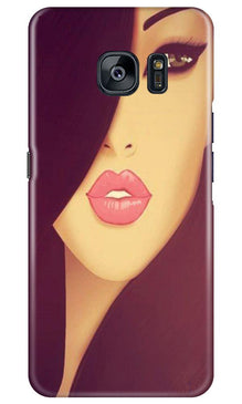 Girlish Mobile Back Case for Samsung Galaxy S7 Edge  (Design - 130)