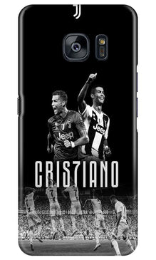 Cristiano Mobile Back Case for Samsung Galaxy S7 Edge  (Design - 165)