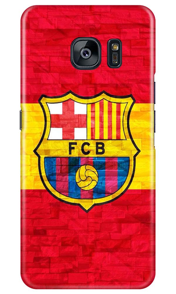 FCB Football Case for Samsung Galaxy S7 Edge  (Design - 174)