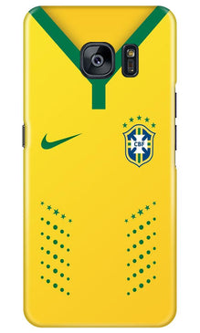 Brazil Mobile Back Case for Samsung Galaxy S7 Edge  (Design - 176)