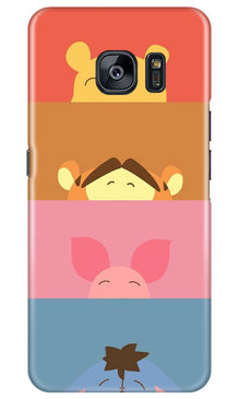 Cartoon Mobile Back Case for Samsung Galaxy S7 Edge (Design - 183)