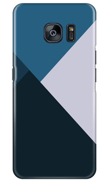 Blue Shades Mobile Back Case for Samsung Galaxy S7 Edge (Design - 188)