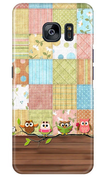 Owls Mobile Back Case for Samsung Galaxy S7 Edge (Design - 202)