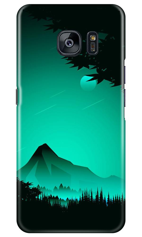 Moon Mountain Case for Samsung Galaxy S7 Edge (Design - 204)