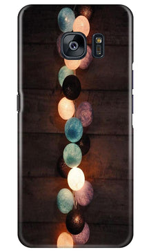 Party Lights Mobile Back Case for Samsung Galaxy S7 Edge (Design - 209)