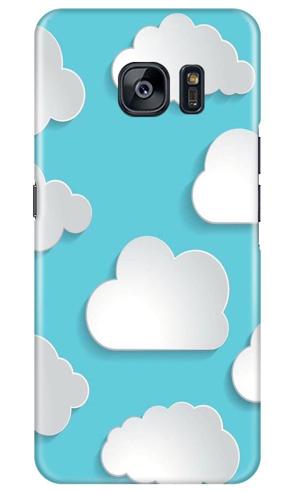 Clouds Case for Samsung Galaxy S7 Edge (Design No. 210)