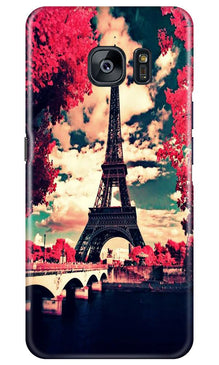 Eiffel Tower Mobile Back Case for Samsung Galaxy S7 Edge (Design - 212)