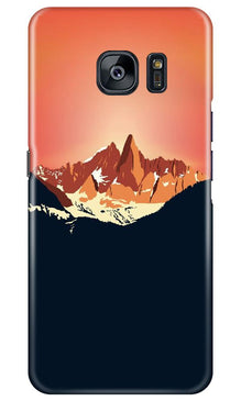 Mountains Mobile Back Case for Samsung Galaxy S7 Edge (Design - 227)