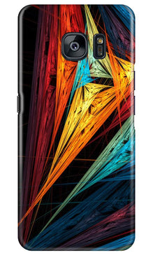 Modern Art Mobile Back Case for Samsung Galaxy S7 Edge (Design - 229)