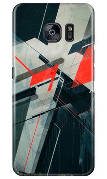 Modern Art Mobile Back Case for Samsung Galaxy S7 Edge (Design - 231)