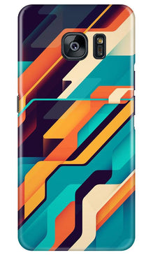 Modern Art Mobile Back Case for Samsung Galaxy S7 Edge (Design - 233)