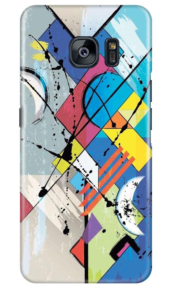 Modern Art Case for Samsung Galaxy S7 Edge (Design No. 235)