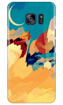 Modern Art Mobile Back Case for Samsung Galaxy S7 Edge (Design - 236)