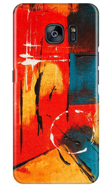 Modern Art Mobile Back Case for Samsung Galaxy S7 Edge (Design - 239)